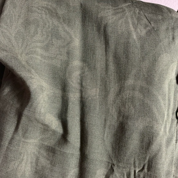 Torrid Olive Green Tiered Midi Dress - Picture 7 of 8